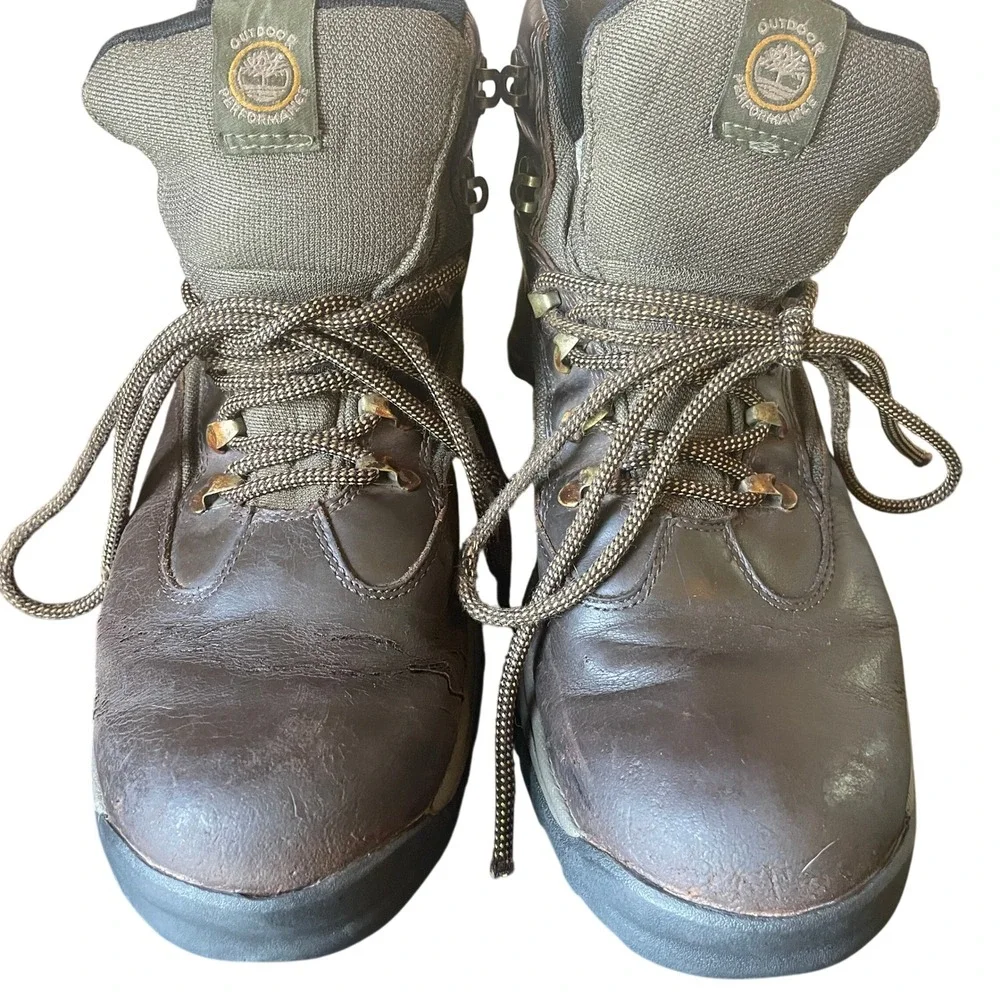 Timberland Mens Chocorua Trail Waterproof Hiking Boots Gore-Tex Trail Brown 10.5